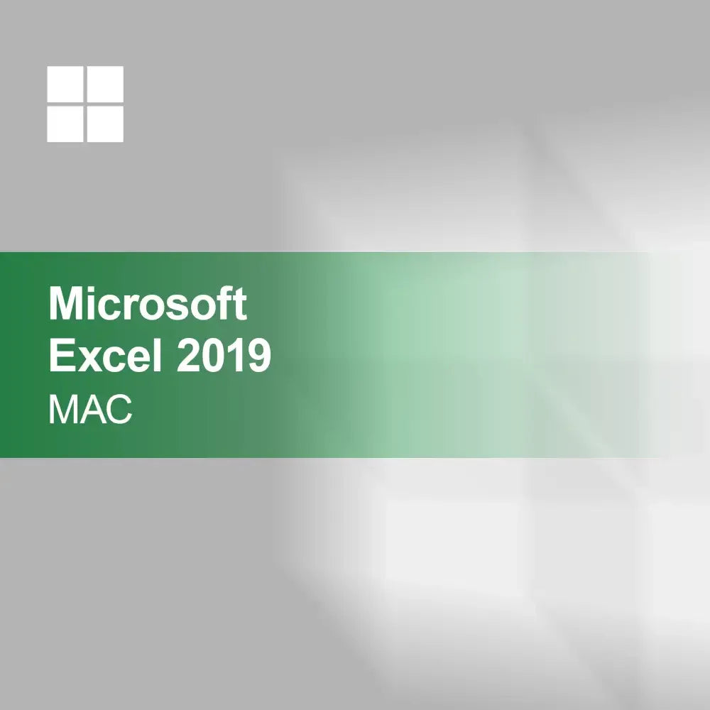 Microsoft Excel 2019 MAC